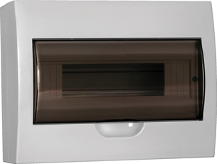 Бокс ЩРН-П-12 модулей навесной пластик IP41 Generica