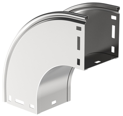 Поворот плавн. 90град тип В20 ESCA 100х150мм