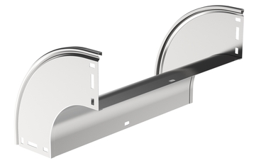 Поворот плавн. 90град тип В20 ESCA 50х400мм