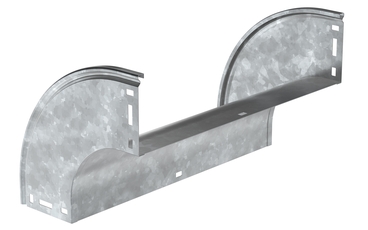 Поворот плавн. 90град тип В20 ESCA 80х400мм HDZ