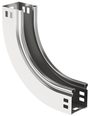 Поворот плавн. 90град тип В10 ESCA 50х150мм