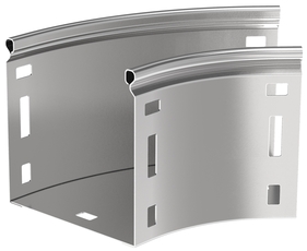 Поворот плавн. 45град тип Г01 ESCA 80х80мм