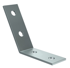 Уголок крепежный наклонный 60град для STRUT-профиля HDZ