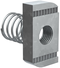 Гайка канальная с пружиной М12х40