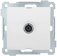 РТВ11-0-Б Розетка TV оконечная BOLERO белая