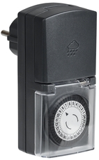 РТМ-4 Розетка-таймер механ. 30мин 24ч 48on/off 16А IP44