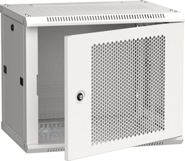 Шкаф LINEA W 6U 600x450 мм дверь перфорированная RAL7035