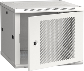 Шкаф LINEA W 6U 600x600 мм дверь перфорированная RAL7035