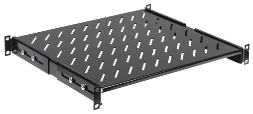 Полка стационарная полка ITK 19 дюймов глубиной 800 мм черная