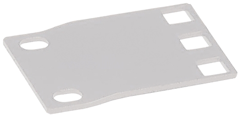 Переходник с 19дюйм на 21 1U серый