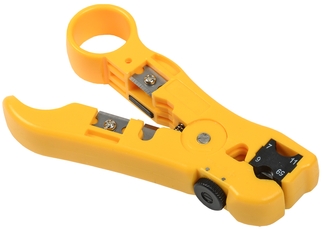 Инструмент зачистки обрезки кабеля коаксиал. RG6/7/11/59