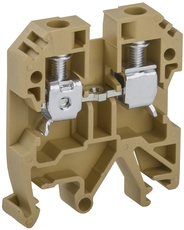 Клемма винтовая КВИ-6мм2 желтая