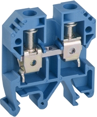 Клемма винтовая КВИ-6мм2 синяя