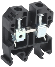 Клемма винтовая КВИ-10мм2 черная