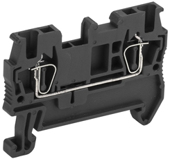 Клемма пружинная КПИ 2в-1,5 17,5А черный