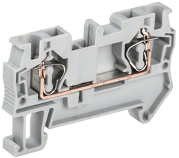 Клемма пружинная КПИ 2в-4 41А серый