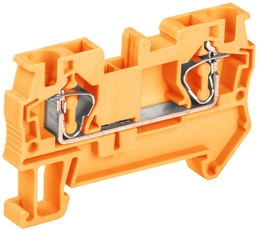 Клемма пружинная КПИ 2в-4 41А оранжевый
