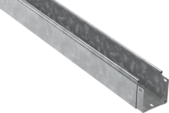 Лоток неперфорированный 100х100х3000мм горячеоцинкованный