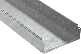 Лоток неперфорированный 100х200х3000мм горячеоцинкованный