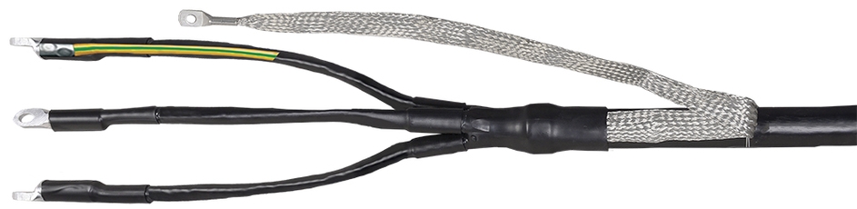 Муфта ПКВ(Н)тпбэ 3х150/240 с наконечниками ППД ПВХ/СПЭ изоляция 1кВ