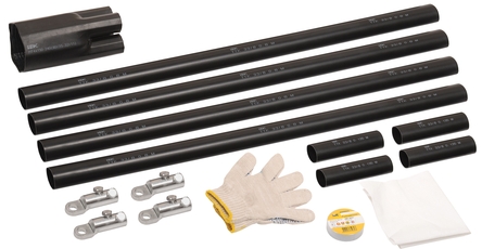 Муфта ПКВ(Н)тп 2х150/240 с болтовыми наконечниками ПВХ/СПЭ изоляция 1кВ