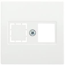 Накладка компьютерная RJ45 Cat5e/6 BOLERO белый