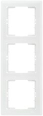Рамка 3 местная вертикальная BOLERO белый