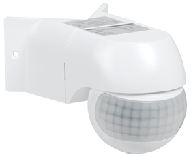 Датчик движения ИК угловой 800w 180 гр. 12м IP44 белый