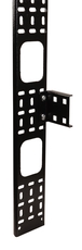 Органайзер кабельный вертикальный 42U 150x12мм черный
