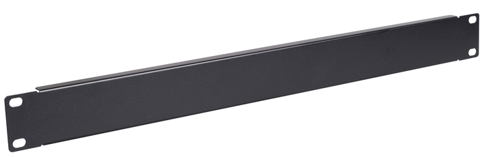 Фальш-панель 1U черная