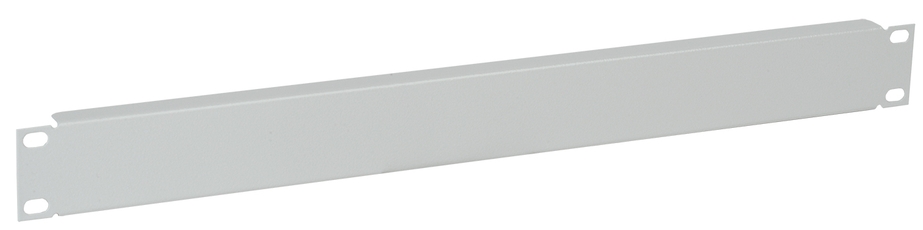 Фальш-панель 1U серая