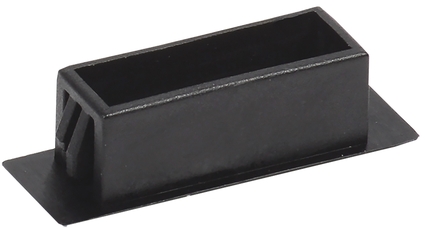 Заглушка SC duplex пластик (черный)