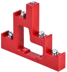 Изолятор ступенчатый ИС4-25/1-15 (4xМ6/1xМ5) силовой с болтом