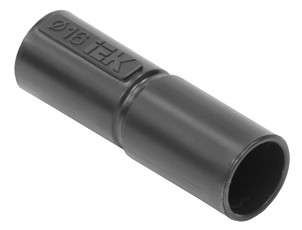 Муфта труба-труба GI16G черный (комплект 5шт.)