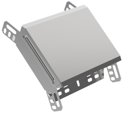 Поворот на 45 градусов вертикальный внешний 50x200