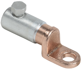 Медно-алюминиевый механический наконечник со срывными болтами АММН 10-35 до 1 кВ