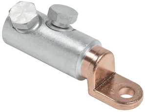 Медно-алюминиевый механический наконечник со срывными болтами АММН 240-300 до 1 кВ