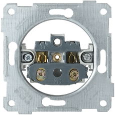 Розетка без заземляющего контакта 10А BOLERO
