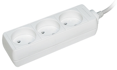 Удлинитель У3 3 места 2Р/1.5 метра 2х0.75мм2 10А/250В