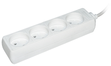 Удлинитель У4 4 места 2Р/1.5 метра 2х0.75мм2 10А/250В