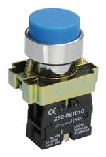 Кнопка управления LAY5-BL61 без подсветки синяя