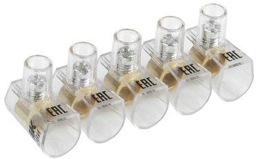 Зажим винтовой концевой изолированный КЗВИ 10 мм2 5x1