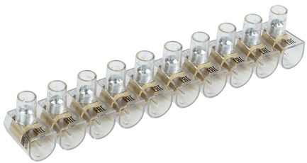 Зажим винтовой концевой изолированный КЗВИ 25мм2 10x1