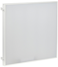 Светильник светодиодный ДВО-404045-OP Грильято 40вт 3300К опал