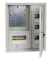 Щит учетно-распределительный встраиваемый ЩУРв-3/18зо IP31