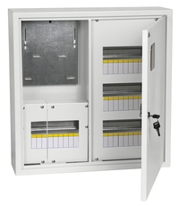 Щит учетно-распределительный навесной ЩУРн-3/36зо-1 38 УХЛ3 IP31