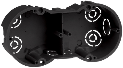 Коробка установочная 141х70х45мм двухместная для твердых стен