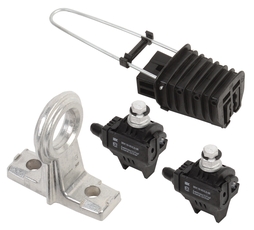 Комплект крепления к столбу КС-4