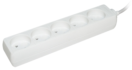 Удлинитель У5 5 мест 2Р/3метра 2х0.75мм.кв 10А/250