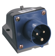 Вилка кабельная 16А 2Р+E IР44 на поверхность 250В 513